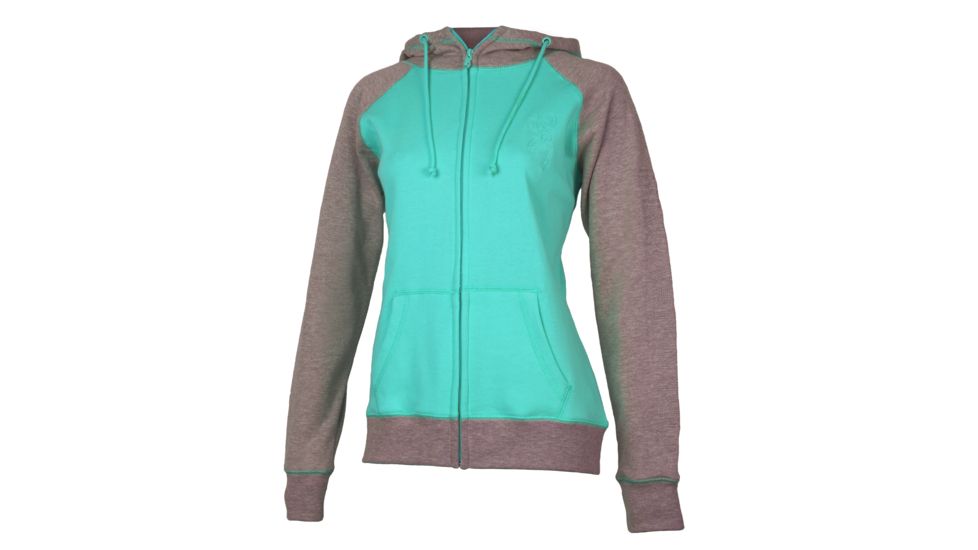 Browning Womens Kissimmee Full-Zip, Pool Blue, M BRI020019.297296.M