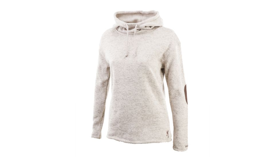 Browning Womens Orchid Sweater, Heather Oatmeal, Small A000004110102