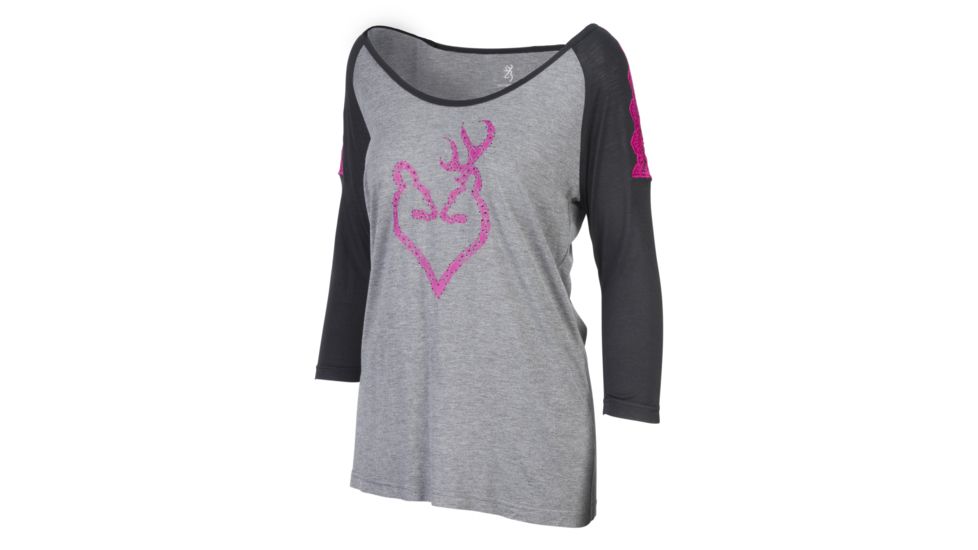 Browning Womens Tansy Shirt, Heather Castlerock, Extra Large A000300200105