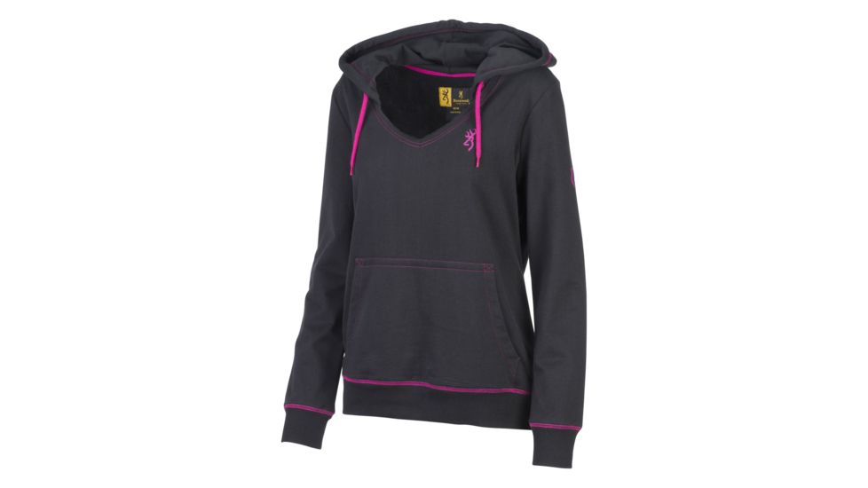 Browning Womens Wildflower Sweatshirt, Black, 2XL A000298000106