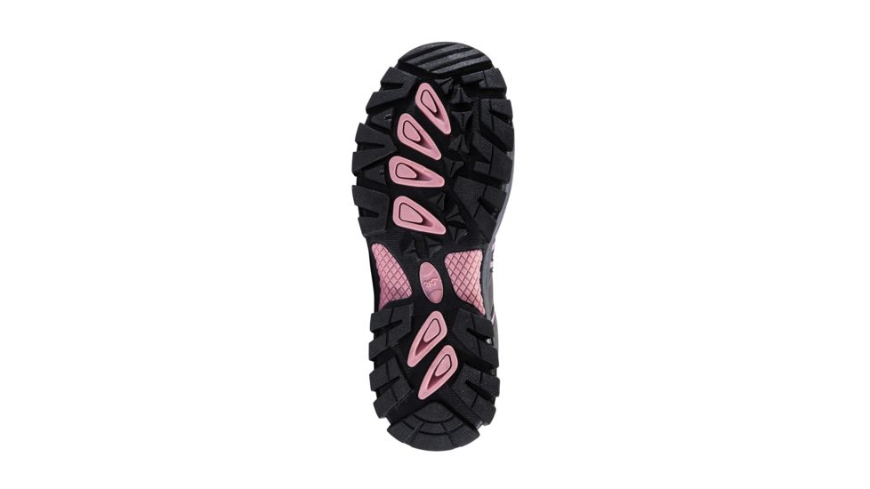 Browning Womens WP Glenwood Trail Shoes, Pavement / Blush, 10M F000007400132