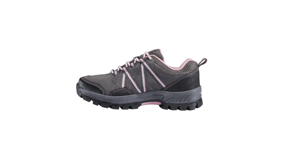 Browning Womens WP Glenwood Trail Shoes, Pavement / Blush, 10M F000007400132