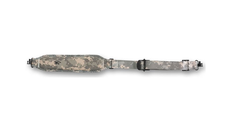 Browning X-Cellerator Plus Gun Sling, w/ neoprene shoulder pad, 25-36in, Digital Green Camo 122313425