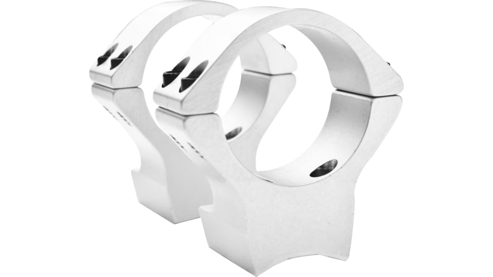 Browning X-Lock Integrated Scope Rings - 30mm Nickel, .500in Intermediate Height 12517