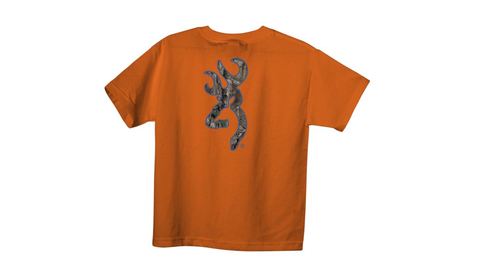 Youth Graphic Rt Xtra Buckmark Short Sleeve T-Shirt, Orange