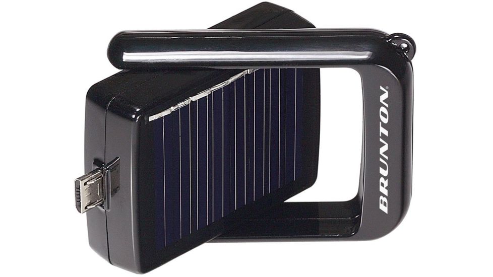 Brunton Bump Power Pack, 550mAh Recharg. battery with solar panel, USB F-BUMP-USB