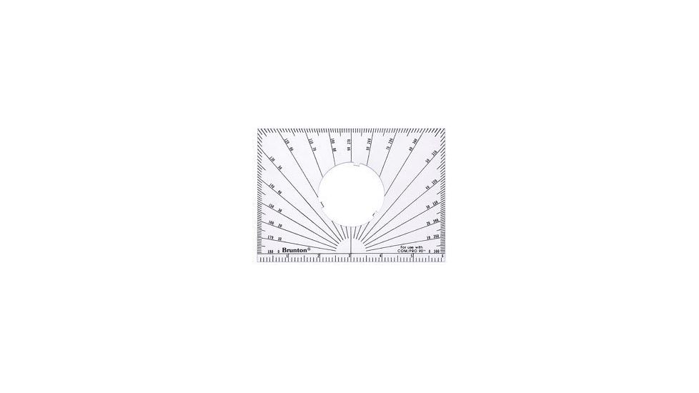 Brunton Alidade Protractor (Use w/ COM-PRO and Pocket Transits) 3070