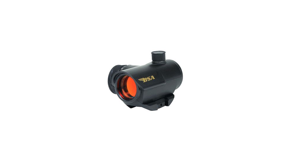 BSA Optics 20mm Red Dot Sight Clam Pack RD20CP