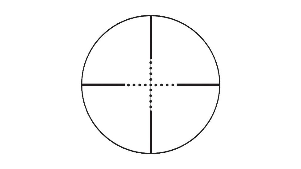 BSA Optics Platinum 8-32x44mm Mil Dot Reticle Target Rifle Scope with Adjustable Objective