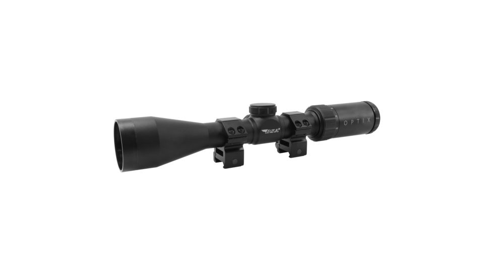 BSA Optics Optix Hunting Series Rifle Scope, 3-9x40mm, BDC-8 Reticle, Black, HS3-9X40TB