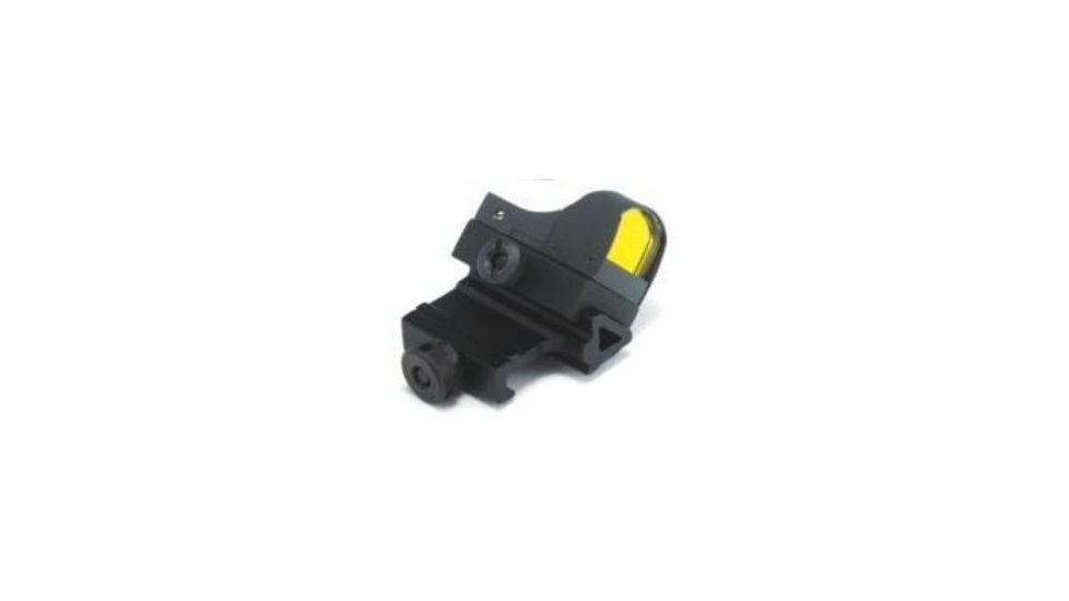 BSA Optics Panoramic Tactical Weapon Mini Red Dot, 3 MOA w/ MPR45 Adaptor, Black TWPMMSCP