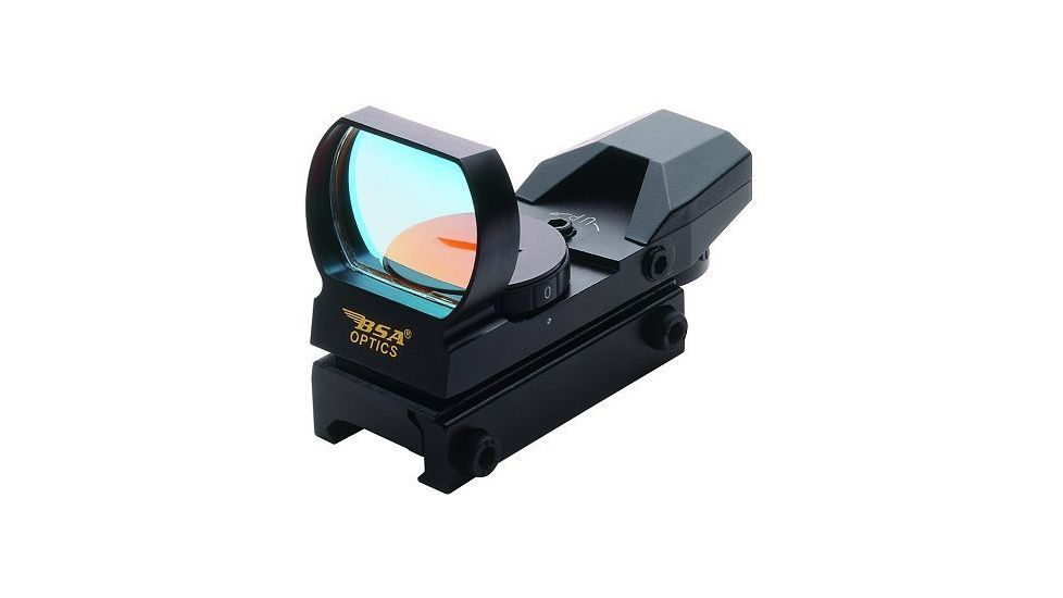BSA Optics Shadow Black Multi Reticle Sight PMRS