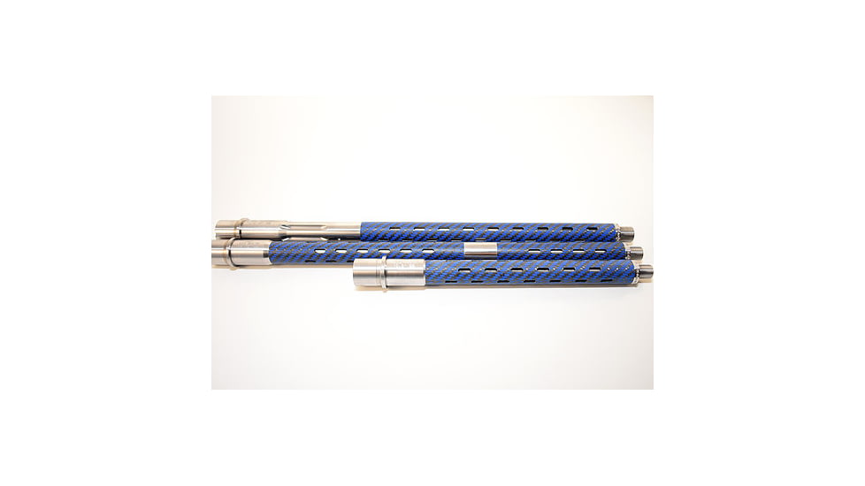BSF Barrels 10.5 inch AR-15 300 Blackout Pistol Gas Barrel w/1:8 Twist Rate, Blue/Black BP1510B001