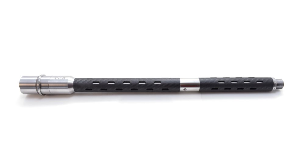 BSF Barrels 16.5 inch AR-10 .308 Mid Gas Barrel w/1-10 Twist Rate, Fluted, Gray/Black, FM10163001