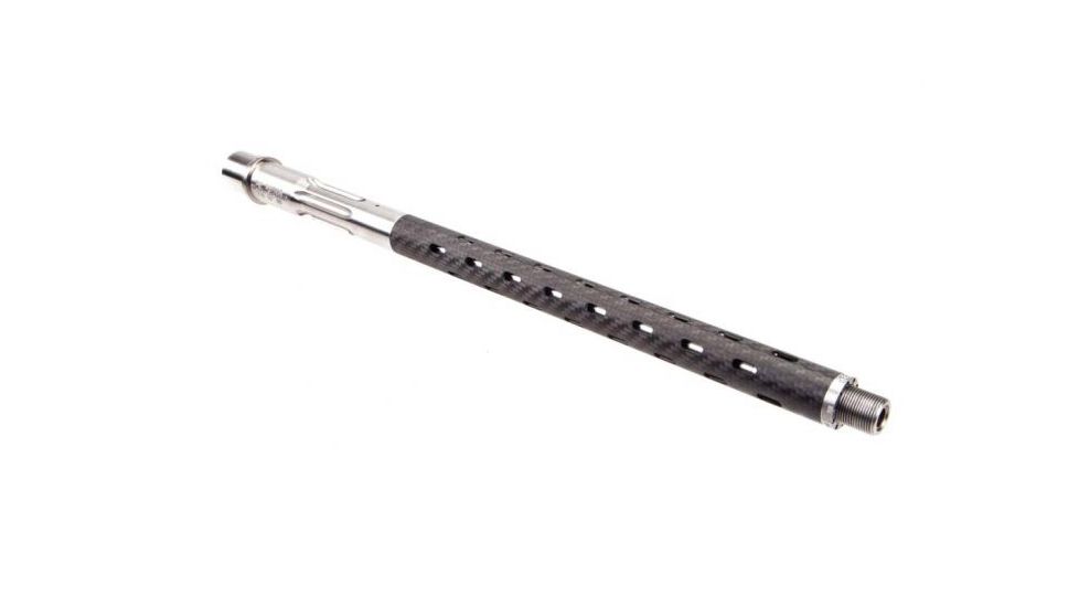 BSF Barrels 16.5 inch AR-15 300 Blackout Pistol Gas Barrel w/1-8 Twist Rate, Fluted, Gray/Black, FP1516B002
