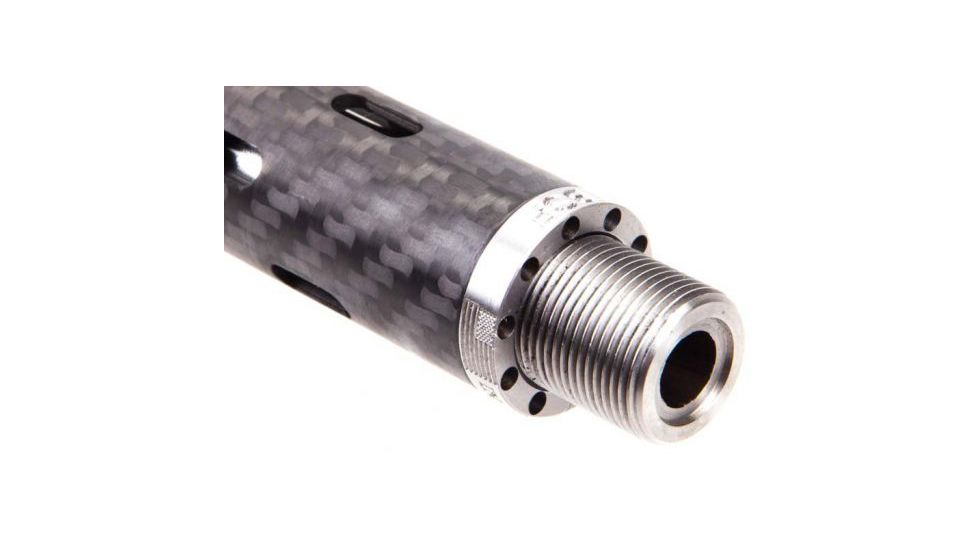 BSF Barrels 16.5 inch AR-15 300 Blackout Pistol Gas Barrel w/1-8 Twist Rate, Fluted, Gray/Black, FP1516B002