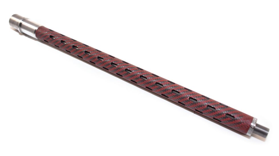 BSF Barrels 16.5 inch AR-15 9mm Rifle Barrel w/1-10 Twist Rate, Red/Black, R91516MM004