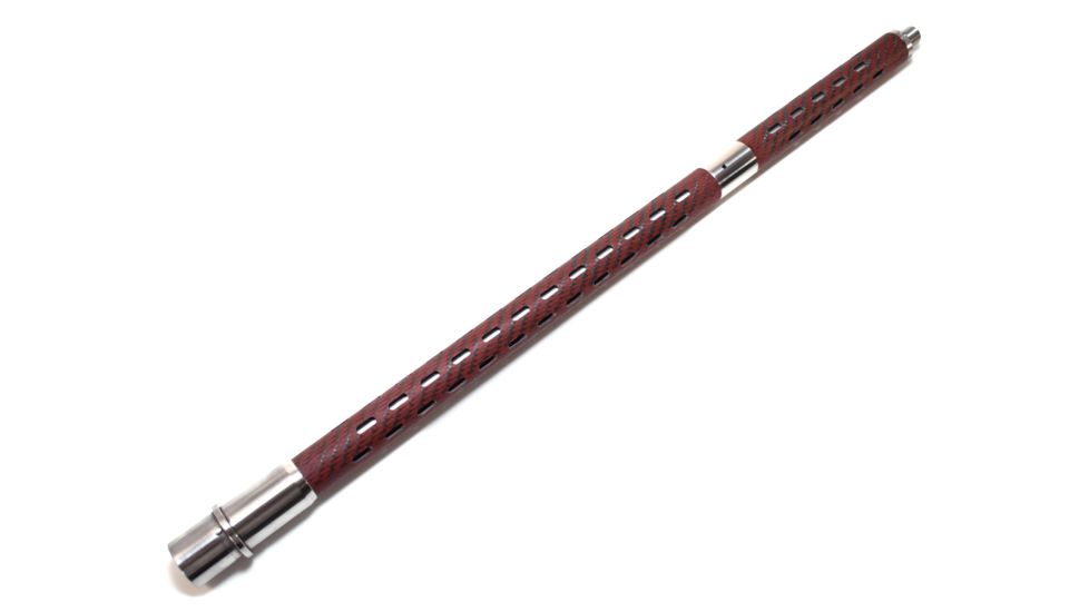 BSF Barrels 20.5 inch AR-15 22 Nosler Rifle Gas Barrel w/1-8 Twist Rate, Fluted, Red/Black, FRR1520N001