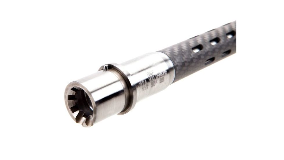 BSF Barrels 20.5 inch AR-15 .224 Valkyrie Rifle Gas Barrel w/1-7 Twist Rate, Gray/Black, R1520V001