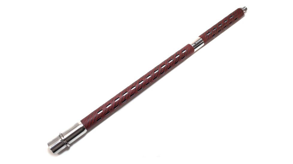 BSF Barrels 20.5 inch AR-15 .224 Valkyrie Rifle Gas Barrel w/1-7 Twist Rate, Fluted, Red/Black, FRR1520V001