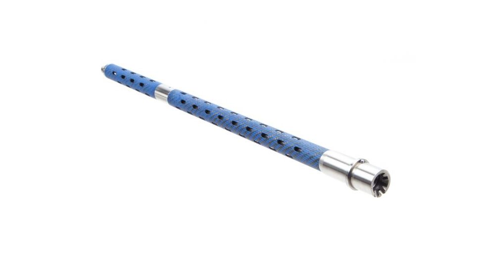 BSF Barrels 22.5 inch AR-15 22 Nosler Rifle Gas Barrel w/1-8 Twist Rate, Blue/Black, BR1522N002
