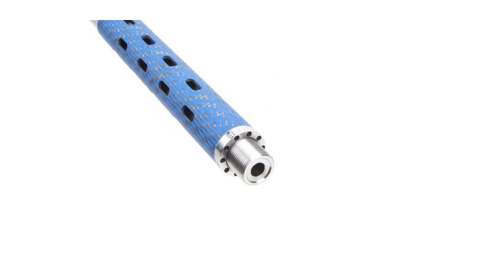 BSF Barrels 22.5 inch AR-15 22 Nosler Rifle Gas Barrel w/1-8 Twist Rate, Blue/Black, BR1522N002