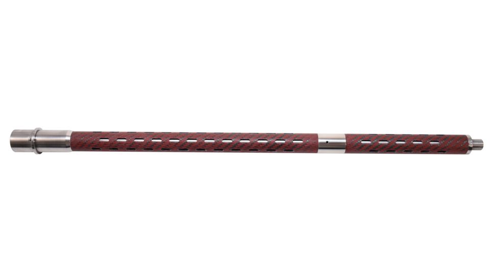 BSF Barrels 22.5 inch AR-15 .224 Valkyrie Rifle Gas Barrel w/1-7 Twist Rate, Red/Black, RR1522V002