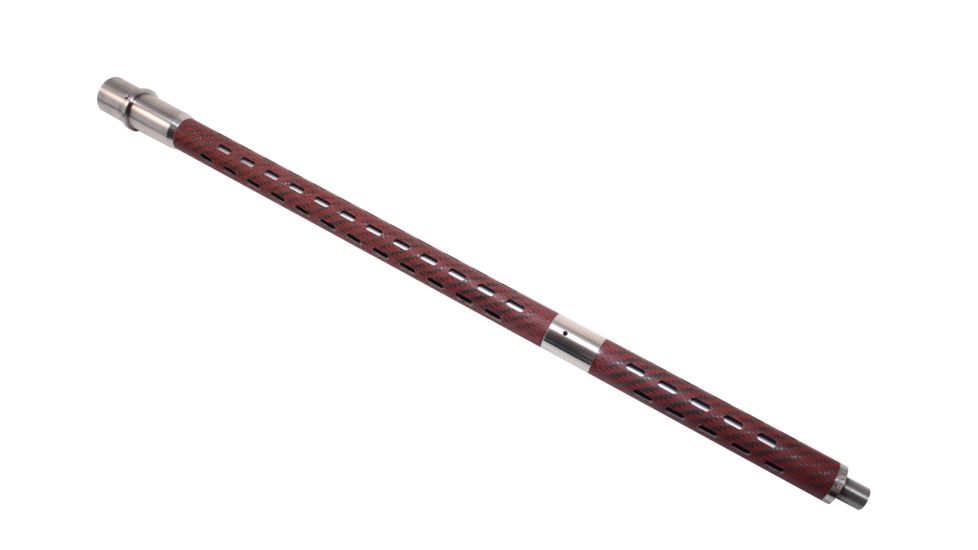 BSF Barrels 24.5 inch AR-15 22 Nosler Rifle Gas Barrel w/1-8 Twist Rate, Red/Black, RR1524003