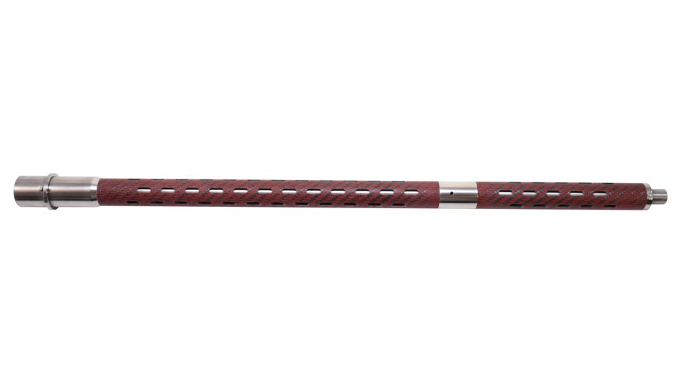 BSF Barrels 24.5 inch AR-15 22 Nosler Rifle Gas Barrel w/1-8 Twist Rate, Red/Black, RR1524003