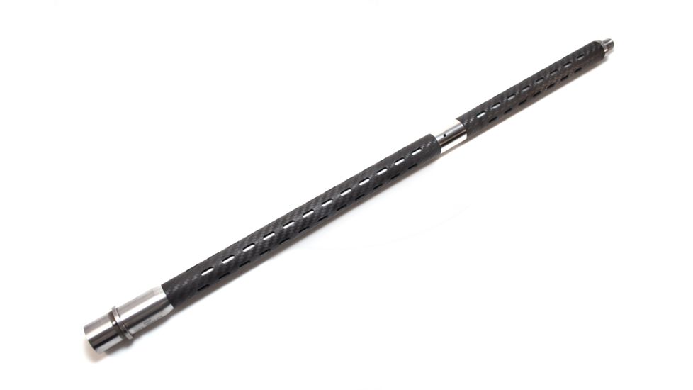 BSF Barrels 24.5 inch AR-15 .224 Valkyrie Rifle Gas Barrel w/1-7 Twist Rate, Fluted, Red/Black, FRR1524V004