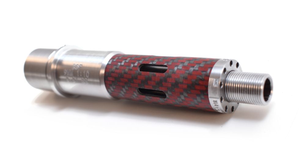 BSF Barrels 5.5 inch AR-15 9mm Rifle Barrel w/1-10 Twist Rate, Red/Black, R9155MM001