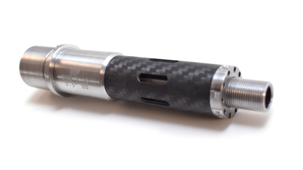 BSF Barrels 5.5 inch AR-15 9mm Rifle Barrel w/1-10 Twist Rate, Gray/Black, 9155MM001