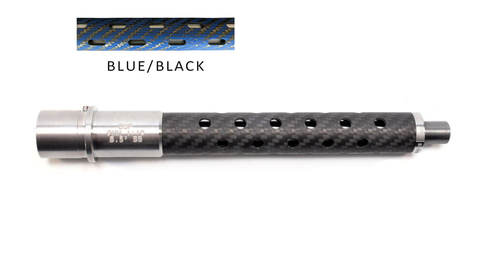 BSF Barrels 8.5 inch AR-15 9mm Rifle Barrel w/1-10 Twist Rate, Blue/Black, B9158MM002