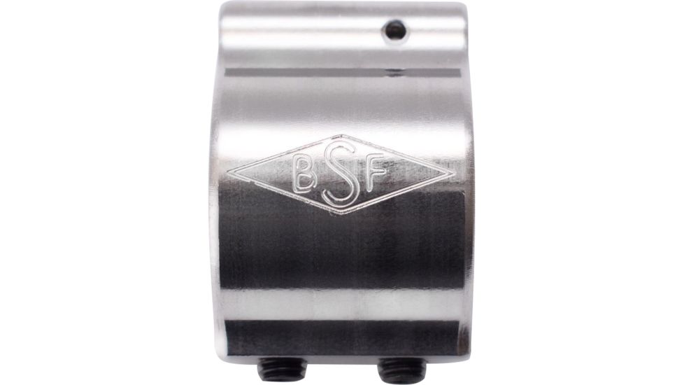 BSF Barrels .875 Low Profile Gas Block with Set Screws, Polished, PLPGB875