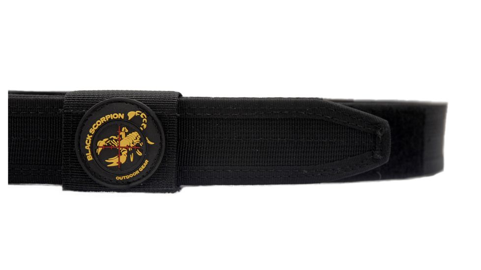 Black Scorpion Outdoor Gear IDPA Champion Shooting Belt, Black, Small, BT02-IDPA-SBK