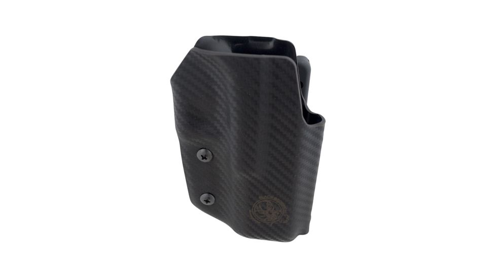 Black Scorpion Outdoor Gear IDPA Pro Competition Holster, Glock 17, Right Hand, Carbon Fiber Finish, HC03-IDPA-GL17RH