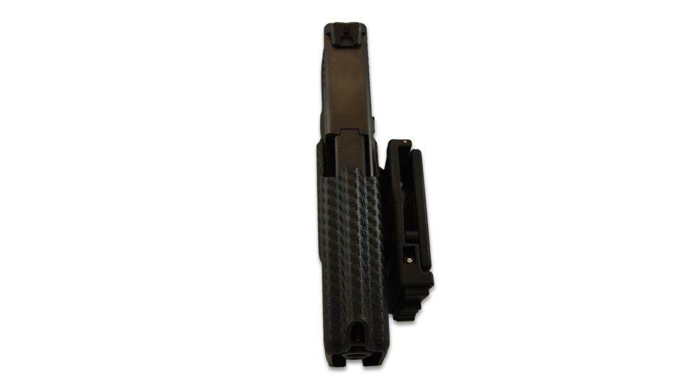 Black Scorpion Outdoor Gear IDPA Pro Competition Holster, Glock 17, Right Hand, Carbon Fiber Finish, HC03-IDPA-GL17RH