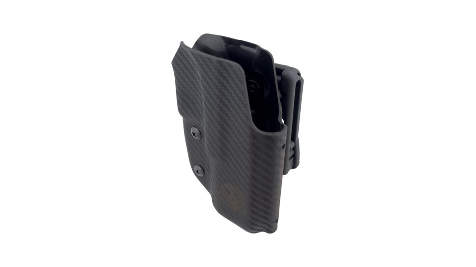 Black Scorpion Outdoor Gear IDPA Pro Competition Holster, STI 1911, Right Hand, Carbon Fiber Finish, HC03-IDPA-1911RH
