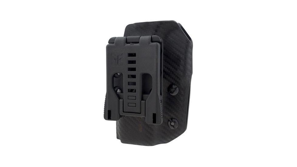 Black Scorpion Outdoor Gear IDPA Pro Competition Holster, STI 1911, Right Hand, Carbon Fiber Finish, HC03-IDPA-1911RH