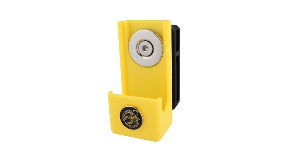 Black Scorpion Outdoor Gear IPSC Thunderbolt Master Pistol Magazine Pouch, Yellow, Standard, MP03-IPSC-YLL