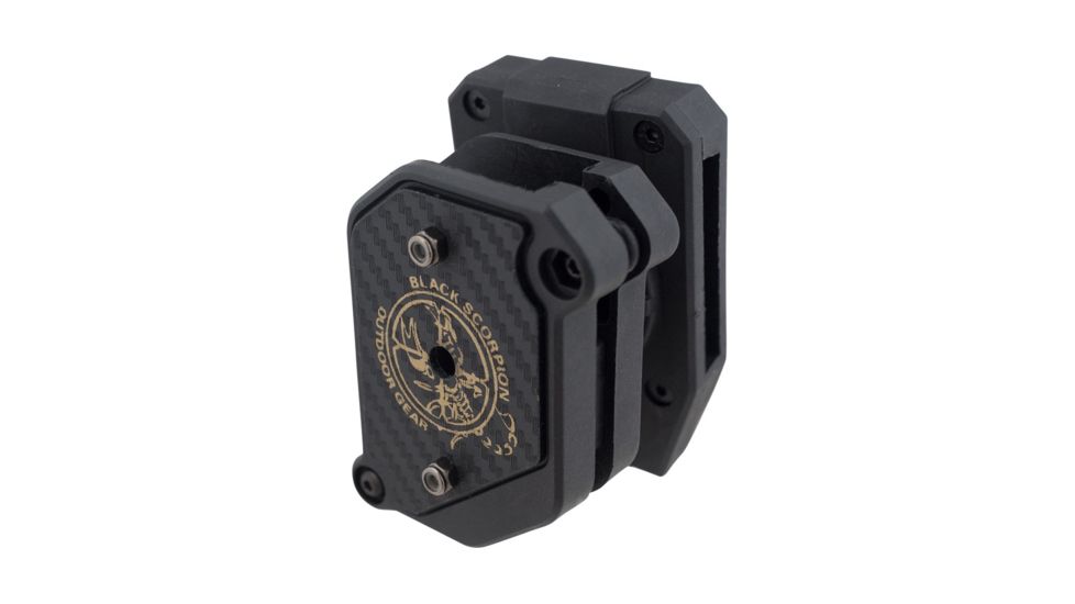 Black Scorpion Outdoor Gear IPSC / USPSA Professional Shooter Shooting Gun Belt Combo, Black, Extra Extra Large, CO05-5555-MPBTMGXXLBK