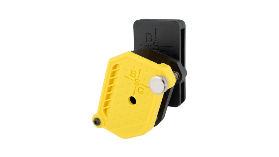 Black Scorpion Outdoor Gear Storm Grand Master Double Stack Magazine Pouch, 1911, Right Hand Only, Yellow, MP01-3333-02YLL