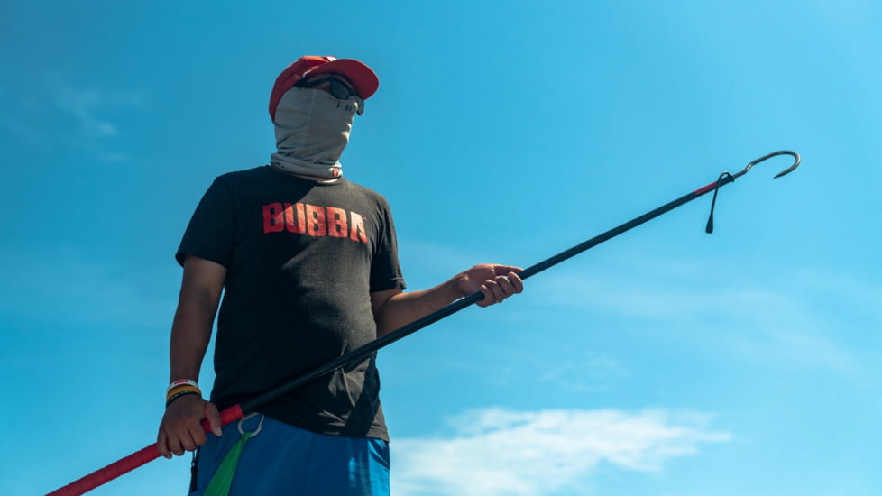 Bubba Blade Carbon Fiber Fishing Gaff, 3in Hook, 7in Handle, 1099742