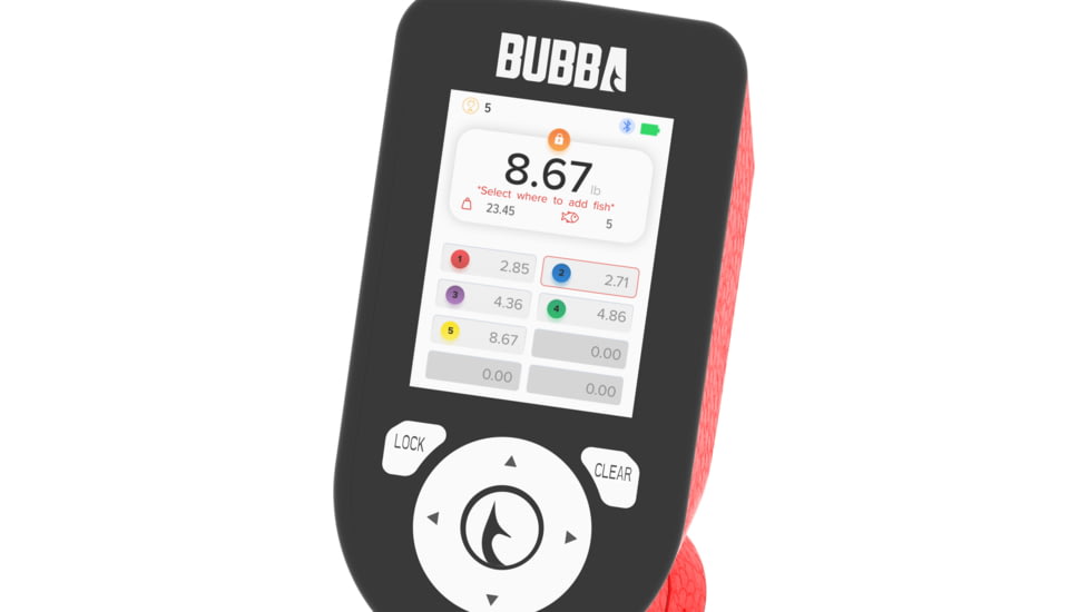 Bubba Blade Pro Series Smart Fish Scale, Red, 1176076