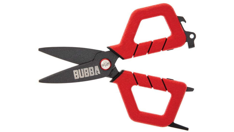 Bubba Blade Small Shears w/No-Slip Grip &amp; Bottle Opener/Sharpener, 1099913