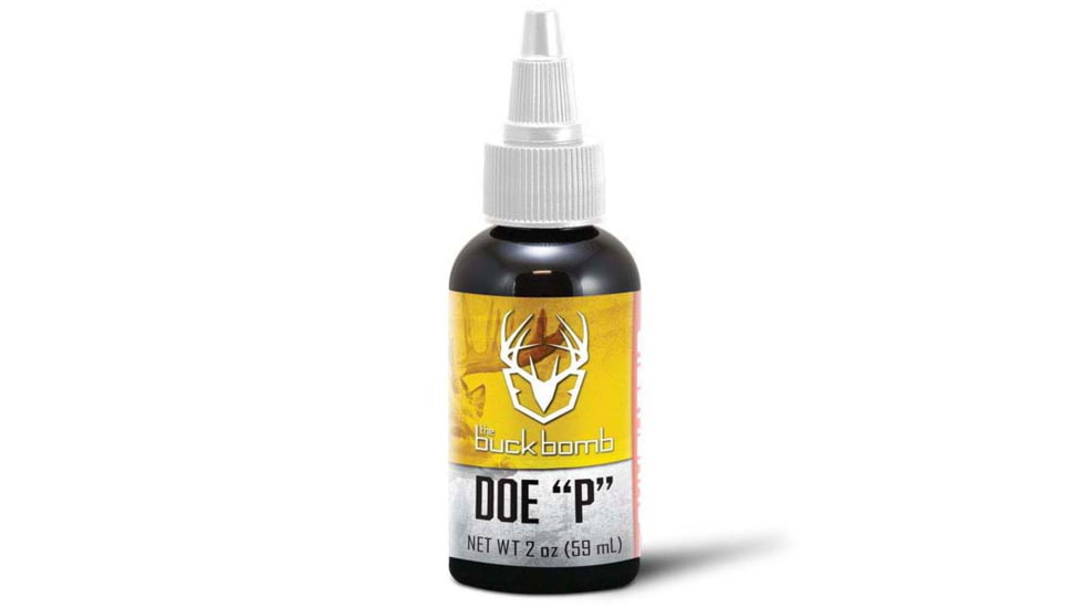 Buck Bomb Synthetic Doe P Liquid w/Wicks, 2oz, HS-BB-200033