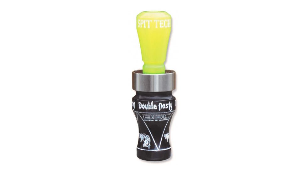 Buck Gardner Double Cross Double Reed, Acrylic, Black Pearl/Green Pearl, DN3-BP/GP