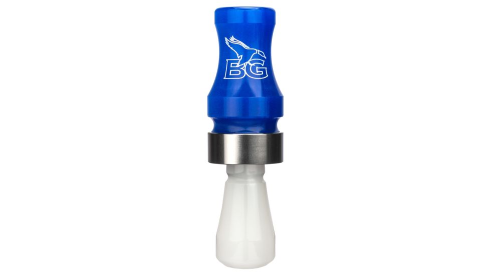 Buck Gardner Double Cross Double Reed, Acrylic, Blue Pearl/White Pearl, DN3-BLP/WP