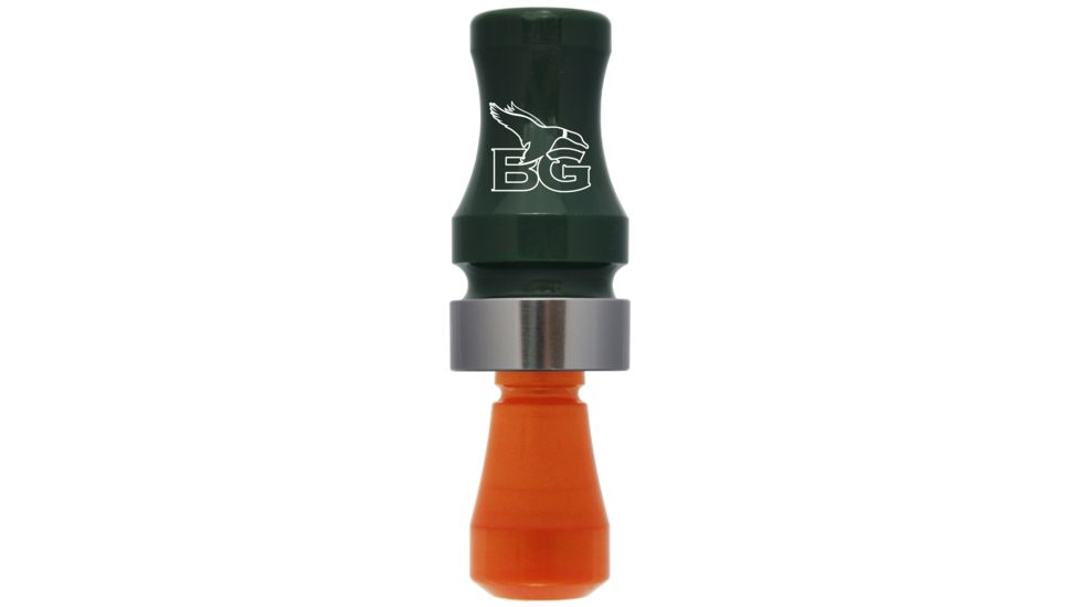 Buck Gardner Double Cross Double Reed, Acrylic, Mallard Green/Orange Pearl DN3-MG/OP