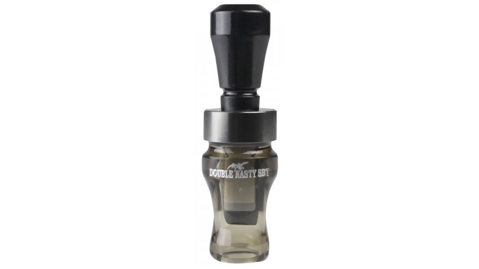 Buck Gardner Double Cross Double Reed, Acrylic/Poly, Black Pearl/Smoke, ACP-DN3-BP/S